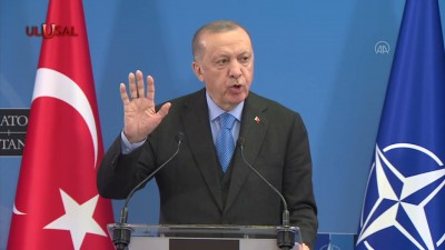 Cumhurbaşkanı Erdoğan NATO Zirvesi İçin Fuar Alanında