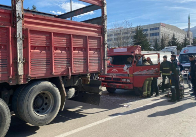 Bursa'da korkutan kaza