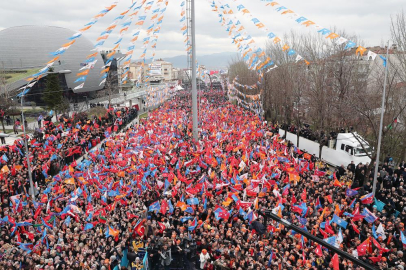 Bursa'da yollara miting değişikliği