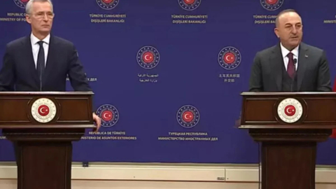 Bakan Çavuşoğlu, NATO Genel Sekreteri Stoltenberg ile görüştü