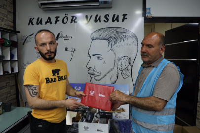 Diyarbakır'da berber ve kuaförlere destek