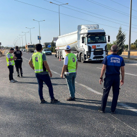 Diyarbakır'da korsan araç denetimi