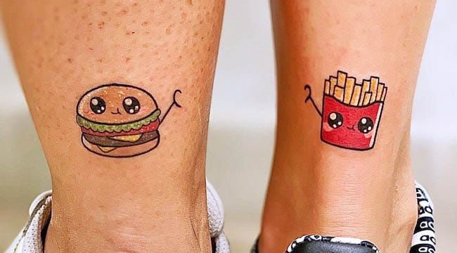 79 Hearty Matching Best Friend Tattoos with Meanings