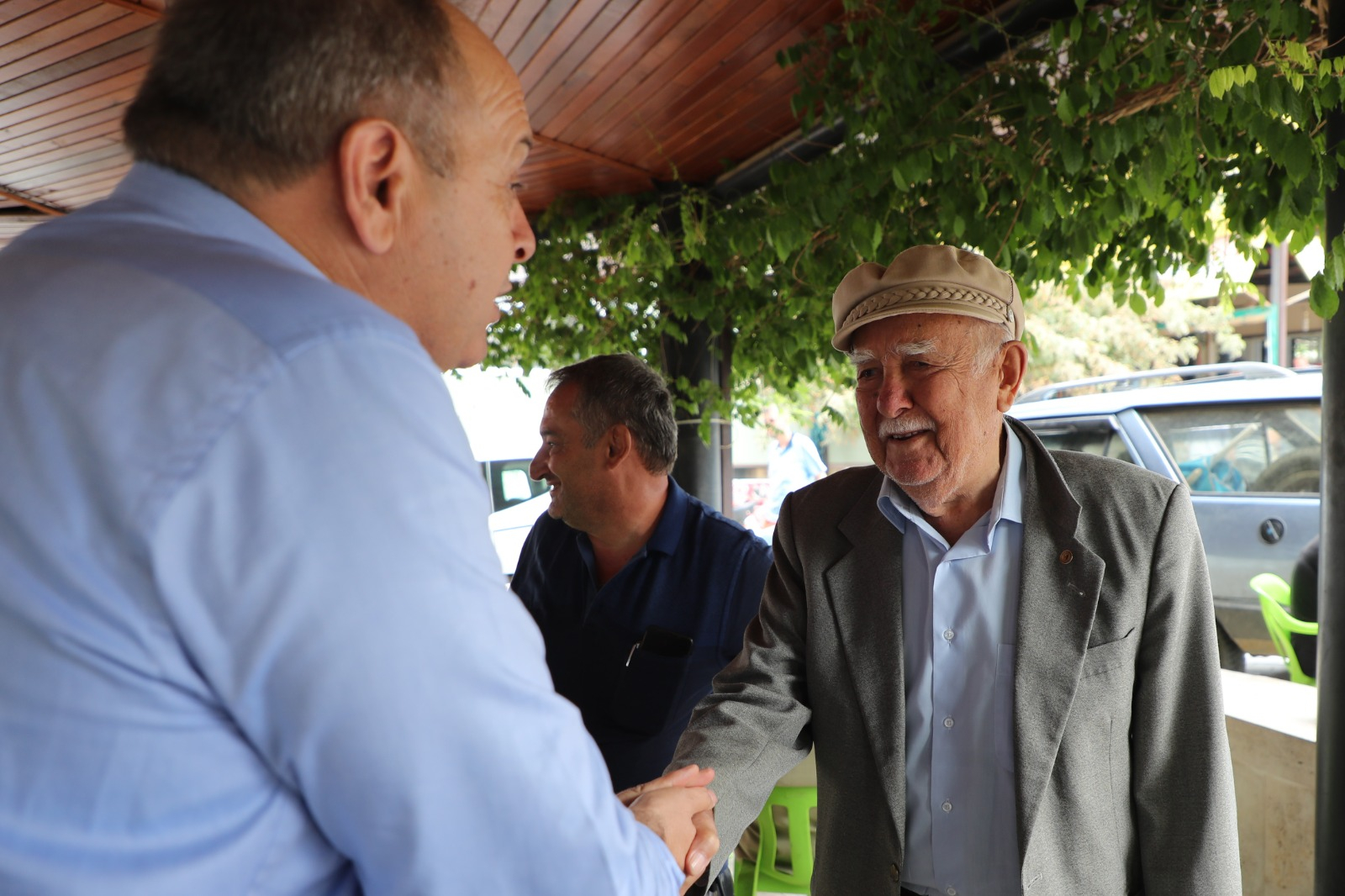 Gemlik’te en kıdemli zeytin üreticisi unutulmadı (1)