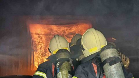 Bursa itfaiyesi yılın son ayında da durmadı...