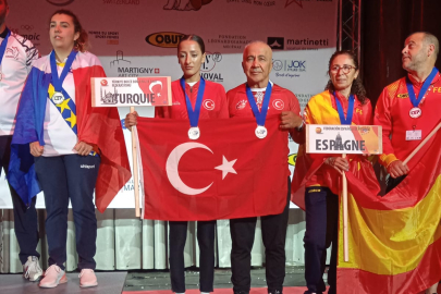 Bursa Büyükşehirli sporculardan Avrupa'da 3 madalya