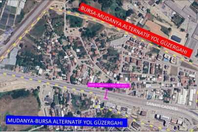 Bursa'da trafik düzenlemesi