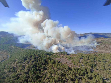 Bursa’da orman yangını: Havadan ve karadan müdahale devam ediyor